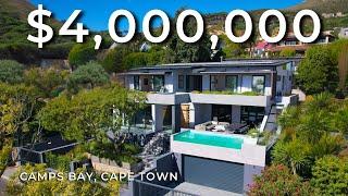 Inside a $4,000,000 ULTRA MODERN LUXURY Villa FOR SALE in Camps Bay with Designer Furnishings!