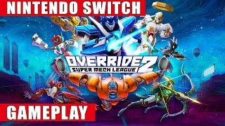 Override 2: Super Mech League Nintendo Switch Gameplay