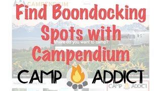 Use Campendium to Find Boondocking Sites