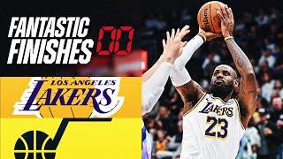 Final 6:09 WILD ENDING Lakers at Jazz | December 1, 2024