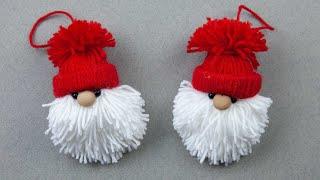 Charming gnome out of woolen | Christmas ornaments | Let's make a cute little #gnome! #gnomediy