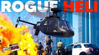 ROGUE AI HELICOPTER BOMBS COPS!  | PGN # 294 | GTA 5 Roleplay