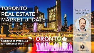 Toronto Real Estate Market Update October 2024