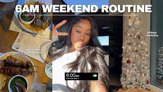 MY 6AM MORNING ROUTINE: how to plan your week + silent vlog