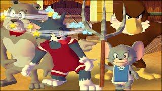 Tom and Jerry in War of the Whiskers Tom Vs Nibbles Vs Spike Vs Eagle (Master Difficulty)