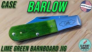 Case Lime Green Barnboard Jig Barlow (61009 1/2 SS) Pray for @RandysWSG