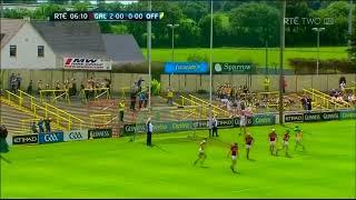 SHANE DOOLEY MAKES A GOOSE OUT OF JAMES SKEHILL - OFFALY V GALWAY - 2012 HURLING CHAMPIONSHIP