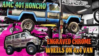 401 Honcho- Custom 4x4 Van Wheels - The Swim Shop 4x4 Garage