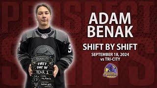 Adam Benák vs Tri-City | Sep 18 2024 | USHL Debut