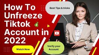 Unfreeze TikTok account in 2024  tips and tricks | Unfreeze TikTok account Easily ||