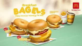 Our Breakfast Bagels are back!