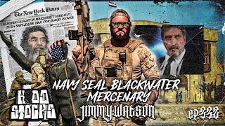 NAVY SEAL Jimmy Watson -BLACK WATER Mercenary- Swimming in Saddam Hussein Pool￼- PART 1- Ep. 332