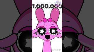 Sprunki Pinki Pinki BEAMM Animation: 1M special #sprunki #shorts #animation