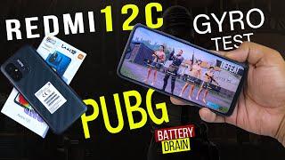 Redmi 12C Pubg Test | GRAPHICS " GYRO "Battery Drain | Heat Problem | Redmi 12C Price In Pakistan 