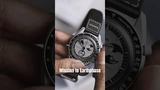 Unboxing the NEW Moonswatch Mission to Earthphase！ #watch