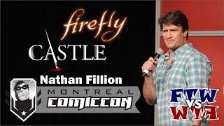 Nathan Fillion (Firefly, Castle) - Montreal ComicCon - Panel