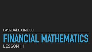 Fin Math L11: Numeraire, T-forward measure and interest rates