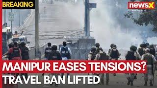 Manipur Eases Tensions? Travel Ban Lifted, Meitei Groups Plan Peace Rally | NewsX