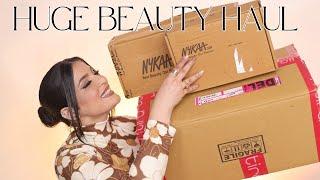 Huge Beauty Haul | Nykaa & Tira | Skincare, Haircare & Makeup | Shreya Jain