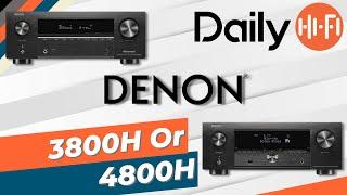 What Are The Differences Between The Denon 4800H And 3800H?