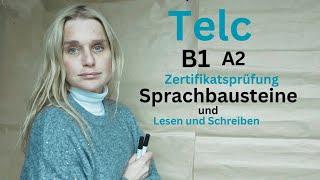 TELC B1 A2 - Sprachbausteine - Lesen und Schreiben -Prüfungsvorbereitung