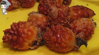 KOREAN STREET FOOD SEA SQUIRT SASHIMI KOREA SEAFOOD MARKET 포항 송도활어회센터 멍게 280221