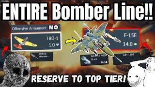 Reserve to Top Tier Challenge!(Entire USA Bomber Line) | I didn't know sth like this EXISTED