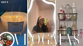 Vlogmas ️ My Fall Night Routine to Wake Up Early | Skincare | Autumn Salad Recipe | Day 2