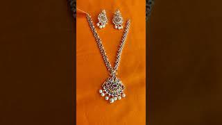 Matte necklace set 800/- only#shorts#onegramgoldjewelary#TripuraFashoins#whatsapp9849141685#Mahesh.
