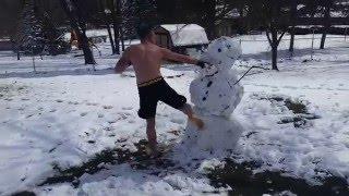 Dylan Kowalski vs Snowman