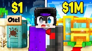 $1 VS $1,000,000 Otel! - Minecraft