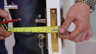 How to install a Mortise Mortice Lock and handles