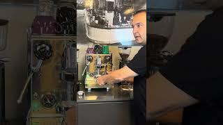Back flushing with detergent  #sydneycoffee #espresso #coffeemachine #barista #espressocoffeemachine
