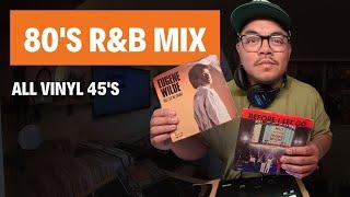 80's R&B Mix All 45's Vinyl | DJ FLOW Radio