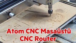 AtomCNC Mini Cnc Router - Masaüstü Mini CNC Makinası