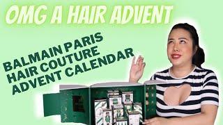 2022 BALMAIN HAIR COUTURE 10 DAY ADVENT CALENDAR - LUXE HAIR PRODUCTS HONEST REVIEW | MANDY SERAFINA