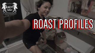 Creating a new roast profile -blkcity coffee vlog