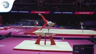 Piotr WIECZOREK (POL) - 2018 Artistic Gymnastics Europeans, qualification pommel horse