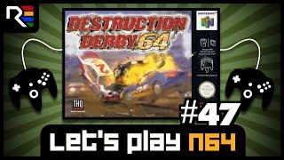 Lets Play N64 #47 - Destruction Derby 64