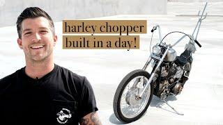 Harley-Davidson Pan/Shovel Chopper | 1 Day Build