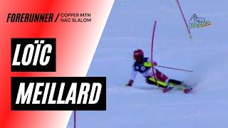 Loïc Meillard Forerunning Nor Am Slalom Copper 11/23/21