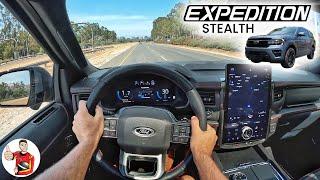 The 2022 Ford Expedition Stealth Pack Doesn't Hide a Good Ride (POV Drive Review)