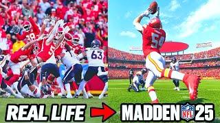 I Recreated TOP PLAYS From NFL Week 10 in Madden 25!