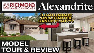 Discover Alexandrite ️  Richmond American Homes' Unique Starter Ranch Plan (Model Tour & Review)