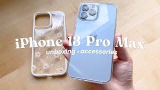 iPhone 13 Pro Max unboxing + accessories! 