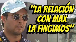 CHECO PEREZ "TENER A MAX COMO COMPAÑERO DE EQUIPO ES UN RETO INCREÍBLE" MEXICO 2024