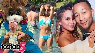 Stars Celebrate Easter, Britney Flaunts Bikini Bod & More! | toofab