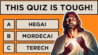 Hard Bible Quiz Multiple-Choice | We Will Be Impressed If You Can Score 50%!