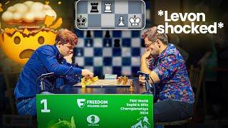 Magnus Carlsen's exchange sacrifice will blow your mind | Carlsen vs Aronian | World Blitz 2024