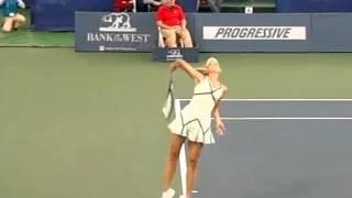 Maria Sharapova - Serve - Slow Motion